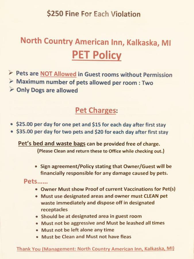 North Country American Inn คาลคาสกา ภายนอก รูปภาพ